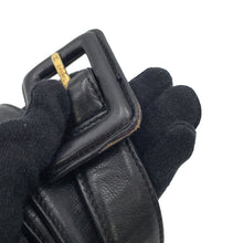 Load image into Gallery viewer, CHANEL Matelasse Waist Bag Black Lambskin
