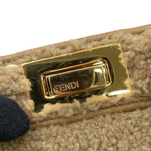 Load image into Gallery viewer, FENDI Peekaboo Icy You Brown8BN327 Mouton Size Small
