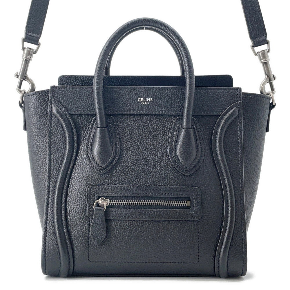 CELINE Luggage shopper Black189243 Leather Size Nano
