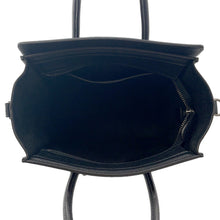 将图像加载到图库查看器中，CELINE Luggage shopper Black189243 Leather Size Nano
