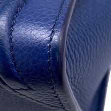 将图像加载到图库查看器中，CELINE Luggage shopper Blue189243 Leather Size Nano
