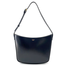 Load image into Gallery viewer, CELINE Clock Bag Black112273EWT.38NO Leather Size Medium
