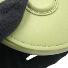 将图像加载到图库查看器中，CELINE Cuir Triomphe Folco Shoulder light jade198263DU3.15LJ Leather
