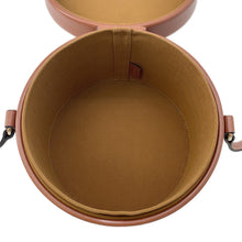 Load image into Gallery viewer, CELINE Tambour Triomphe Shoulder Tan195192 TriompheCanvas Leather Size Medium
