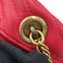 Load image into Gallery viewer, BALENCIAGA BBReporter ChainShoulder Red526678 Leather Size XS
