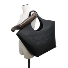 Load image into Gallery viewer, BALENCIAGA ★Mary Kate Tote Black746974 Leather Size Medium
