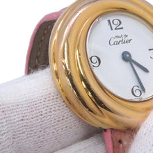Load image into Gallery viewer, CARTIER Mast Trinity W26mm Gold Plated White DialW1010844
