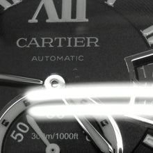 将图像加载到图库查看器中，CARTIER Caliber de Cartier Diver W42mm Stainless Steel Rubber Black DialW7100056
