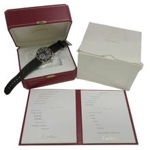将图像加载到图库查看器中，CARTIER Caliber de Cartier Diver W42mm Stainless Steel Rubber Black DialW7100056
