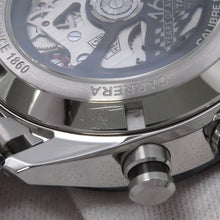 Load image into Gallery viewer, TAG HEUER Carrera 160th Anniversary Silver Dial Limited Edition Chronograph W44mm Stainless Steel Blue DialCBN2A1E.BA0643
