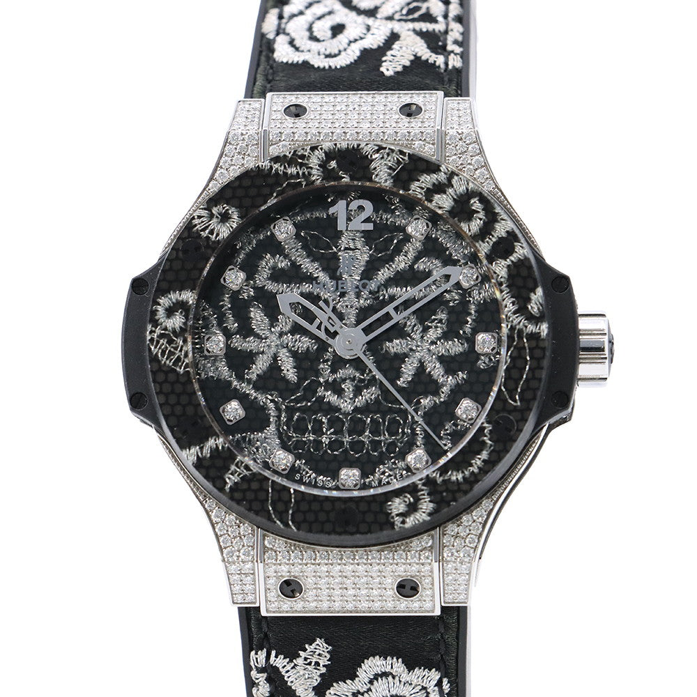 HUBLOT Big Bang Broadley Bischoff Limited to 200 pieces W41mm Stainless Steel Rubber Black Dial343.SX.6570.NR.0804