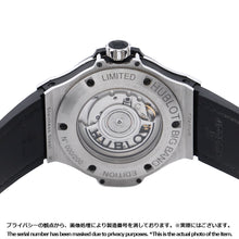 Load image into Gallery viewer, HUBLOT Big Bang Broadley Bischoff Limited to 200 pieces W41mm Stainless Steel Rubber Black Dial343.SX.6570.NR.0804
