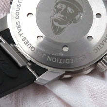 Load image into Gallery viewer, IWC Aquatimer Expedition Jacques-Yves Cousteau W42mm Stainless Steel Rubber Blue DialIW329005
