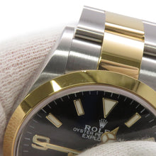 Load image into Gallery viewer, ROLEX Explorer 36 W36mm Stainless Steel K18YG Black Dial124273
