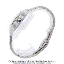 将图像加载到图库查看器中，CARTIER Santos de Cartier Dual Time Zone W40.2mm Stainless Steel Gray DialWSSA0076
