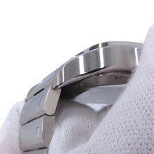 将图像加载到图库查看器中，CARTIER Santos de Cartier Dual Time Zone W40.2mm Stainless Steel Gray DialWSSA0076
