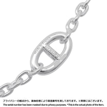 将图像加载到图库查看器中，HERMES Chaine d&#39;Ancre Farandole Long Necklace Size 120 SV925
