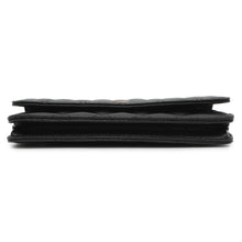 Load image into Gallery viewer, CHANEL Matelasse Chain wallet BlackAP0250 Caviar Leather
