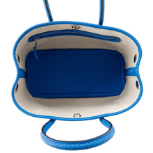Load image into Gallery viewer, HERMES Neo Garden Blue Hydra Negonda Leather Size 23
