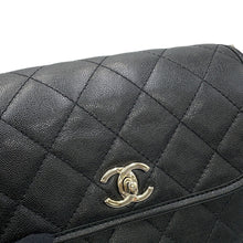 Load image into Gallery viewer, CHANEL Matelasse messenger bag BlackAS2447 Caviar Leather Size Small
