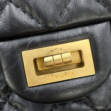 Load image into Gallery viewer, CHANEL 2.55 Chain Shoulder Bag BlackAS0874 Aged Calf Leather Size Mini
