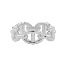 将图像加载到图库查看器中，HERMES Chaine d&#39;Ancre Anchene Ring Size PM/52/#12 SV925
