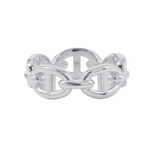 将图像加载到图库查看器中，HERMES Chaine d&#39;Ancre Anchene Ring Size PM/52/#12 SV925
