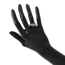 将图像加载到图库查看器中，HERMES Chaine d&#39;Ancre Anchene Ring Size PM/52/#12 SV925
