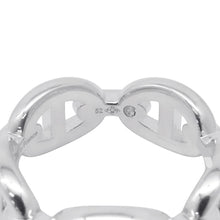 将图像加载到图库查看器中，HERMES Chaine d&#39;Ancre Anchene Ring Size PM/52/#12 SV925
