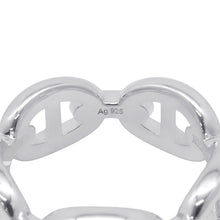 将图像加载到图库查看器中，HERMES Chaine d&#39;Ancre Anchene Ring Size PM/52/#12 SV925

