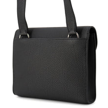 将图像加载到图库查看器中，HERMES Sac A Depeches Shoulder Bag Black Togo Leather Size 21
