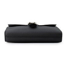 将图像加载到图库查看器中，HERMES Sac A Depeches Shoulder Bag Black Togo Leather Size 21
