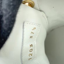 将图像加载到图库查看器中，LOUIS VUITTON Time Out Line Monogram Sneakers Blue Clair Leather Enamel Size 37H
