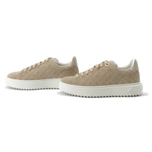 将图像加载到图库查看器中，LOUIS VUITTON Time Out Line Monogram Sneakers Nude1ABR2K Suede leather Size 37H
