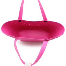 Load image into Gallery viewer, BALENCIAGA Crocs Bag Pink702266 Rubber Size Large
