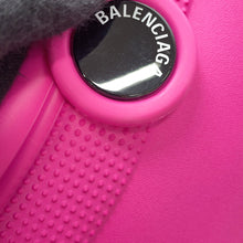 Load image into Gallery viewer, BALENCIAGA Crocs Bag Pink702266 Rubber Size Large
