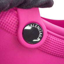 Load image into Gallery viewer, BALENCIAGA Crocs Bag Pink702266 Rubber Size Large
