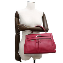 Load image into Gallery viewer, HERMES Kelly Raki Ruby Swift Leather Size 32
