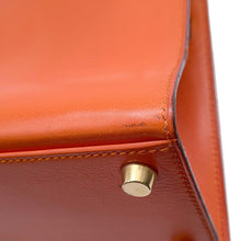 Load image into Gallery viewer, HERMES Mini Kelly Orange Gulliver Size 20
