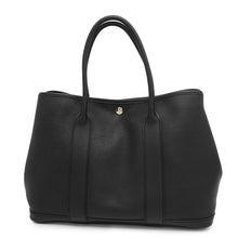 Load image into Gallery viewer, HERMES Garden Party Black Country Leather Size PM
