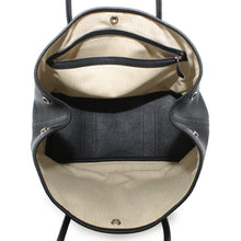 Load image into Gallery viewer, HERMES Garden Party Black Country Leather Size PM
