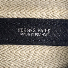 Load image into Gallery viewer, HERMES Garden Party Black Country Leather Size PM
