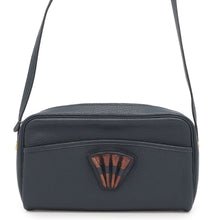 Load image into Gallery viewer, HERMES Golf Tee Shoulder Bag Navy Fjord Leather
