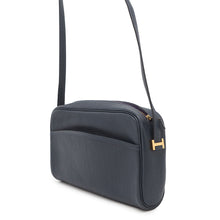 Load image into Gallery viewer, HERMES Golf Tee Shoulder Bag Navy Fjord Leather
