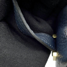 Load image into Gallery viewer, HERMES Golf Tee Shoulder Bag Navy Fjord Leather
