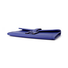 Load image into Gallery viewer, HERMES Jige Duo Blue Electric Swift Leather
