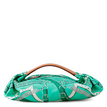 将图像加载到图库查看器中，HERMES LA PROMENADE DU MATIN (Morning Walk) Vert Comics/Natural Silk Vache Hunter Leather
