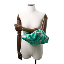 将图像加载到图库查看器中，HERMES LA PROMENADE DU MATIN (Morning Walk) Vert Comics/Natural Silk Vache Hunter Leather
