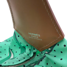 将图像加载到图库查看器中，HERMES LA PROMENADE DU MATIN (Morning Walk) Vert Comics/Natural Silk Vache Hunter Leather
