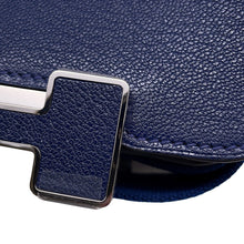 Load image into Gallery viewer, HERMES Geta Navy Chevre Myzore Goatskin
